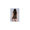 Babydoll et string noir 